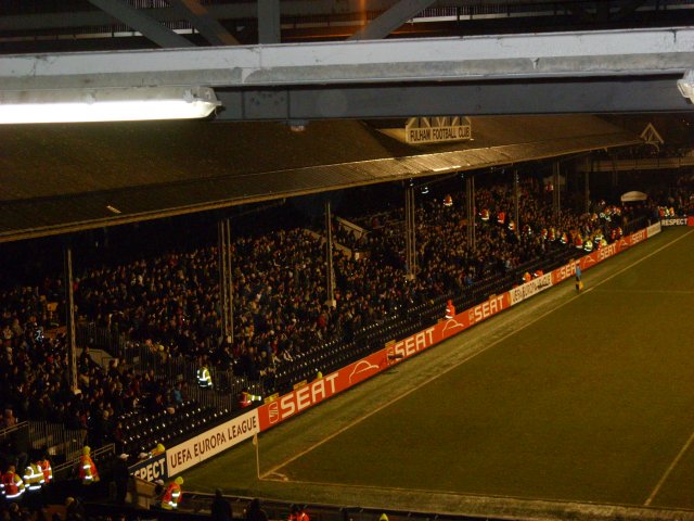 The Johnny Haynes Stand During the Match